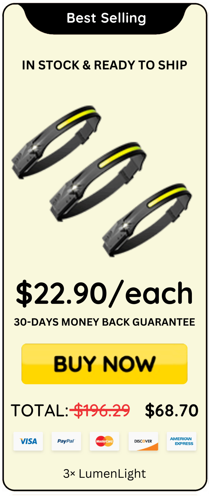 LumenLight LED Headlamp offer price 